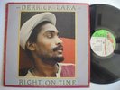 DERRICK LARA  Right On Time MASAI 80's Roots Reggae LP HEAR