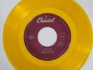 Never Played   THE BEATLES JUKEBOX 45 RPM CAPITAL YELLOW VINYL LET IT BE  MINT