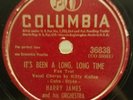 Harry James 78 RPM Record It's Been A Long, Long Time Avengers: Endgame LOOK