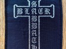 BLACK SABBATH - cross AUFNÄHER / PATCH Vintage 80s Original Metal Kutte Ozzy RAR