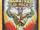 MONSTERS OF ROCK - AUFNÄHER / PATCH Vintage 1987   Metallica W.A.S.P. Cinderella