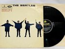 THE BEATLES 'Help ' 1965 Vinyl LP Black & Yellow Labels FLIPBACK Cover  - W79