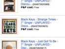 Black Keys - 5 x 7