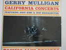 GERRY MULLIGAN-ZOOT SIMS-B.BROOKMEYER-LP-CALIFORNIA CONCERTS-ORG.PACIFIC JAZZ