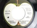 Paul McCartney Wings Country Dreamer 45 RPM 1973 Apple PRO-6787 / X48170 RARE