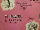 RAVEL VALSES SONATINE E.PASSANI PATHE 33DT1010 VG+/VG