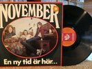 NOVEMBER En Ny Tid Ar Har... LP 1970 Sonet SLP-2509 original VG+/VG+ PROG