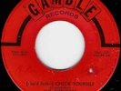 NORTHERN SOUL - INTRUDERS -  CHECK YOURSELF / IT MUST BE LOVE - GAMBLE -