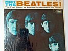 THE BEATLES MEET THE BEATLES CAPTOL T-2047 MONO NO BMI OR ASCAP CREDITS SHRINK