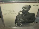 BEN WEBSTER consummate artistry of ( jazz ) norgran 1001 trumpeter