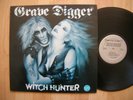 GRAVE DIGGER witch hunter MEGAFORCE  MRI 1169 orig 1985 metal  EX