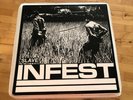 Infest Slave LP Red Vinyl Hardcore Punk Powerviolence