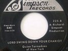 QUINN TORNADOES of NEW YORK When The World Is On Fire 45   Group / Gospel