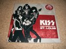 KISS Lp Import Vinyl 'HIGH SPIRITS in St. Louis' RED Vinyl 1976 Gene Version