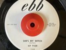 Halloween Rockabilly 45 Kip Tyler - She's My Witch HEAR  Ebb