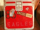 Eagles Live 2LP Asylum BB705 1980 Gatefold 36x24 Poster Cover VG Vinyl VG+