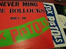 SEX PISTOLS NEVER MIND THE BOLLOCKS HERE'S THE SEX PISTOLS LP SUB DECAL NOBAR