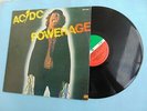 AC/DC ACDC POWERAGE LP  MEXICAN VARIATION COVER YELLOW LETTERS ON TITLE