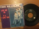 The Beatles “Love Me Do” 45 TOLLIE (Black Label-Curved E) w/Pic Sleeve NICE Copy