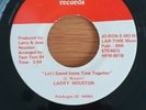 LARRY HOUSTON LETS SPEND SOME TIME TOGETHER 1st Press