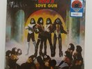 Kiss-Love Gun LP Exclusive Tangerine/Aqua Splatter Color Vinyl New