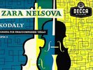 LXT 5252 O/S UK - ZARA NELSOVA - REGER & KODALY - UNACCOMPANIED CELLO WORKS NM