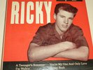 ROCK & ROLL 45 RPM EP RECORD WITH COVER - RICKY NELSON - VERVE EPV 5048