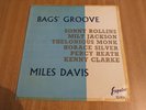 MILES DAVIS - BAGS' GROOVE -  UK 1ST ISSUE - EXCELLENT