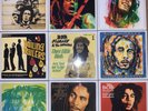 DIY 9 Handmade Coasters Album Cover BOB MARLEY WAILERS Legend Rebel Music Burnin
