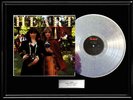 HEART LITTLE QUEEN WHITE GOLD SILVER PLATINUM TONED RECORD LP RARE NON RIAA