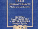 49g4.  Henry Merckel - Symphonie Espagnole (Lalo) - Victor M-136 (4 records)