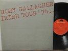 RORY GALLAGHER - IRISH TOUR '74 - CLASSIC BLUES ROCK - 2 LP'S - VG++ VINYL