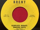 BOBBY WEST   SLEEPLESS NIGHTS ENDLESS DAYS (1965) RARE ROCKABILLY 45   BRENT 200