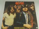 VINTAGE 1979 AC/DC HIGHWAY TO HELL 33 1/3 RPM RECORD ALBUM