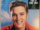 Elvis Presley For Lp Fans Only Same Back Cover Rare VG+/VG+