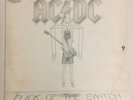 AC/DC ACDC FLICK OF THE SWITCH PROMO VINYL LP RARE ORIGINAL RED ALBERT LABEL NM