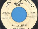 VINCE EVERETT “Such A Night