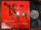 CHET BAKER & RUSS FREEMAN QUARTET PACIFIC JAZZ PJ-1232 MONO JAPAN LP