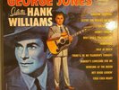 GEORGE JONES Salutes HANK WILLIAMS   Mercury MG 20596  Mono EXCL ++