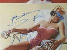 Rolling stones  hand Signed all members Emotional Rescue/Made in Shade. Coa