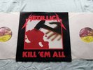METALLICA KILL EM ALL LIMITED EDITION MFN 7 DM GATEFOLD 45RPM 1987. NR MINT