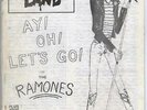 GARAGE LAND 5 UK 1977 RARE ORIG PUNK FANZINE RAMONES CLASH ADVERTS TALKING HEADS