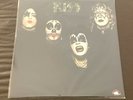 Kiss Self Titled LP Record. Pink Coloured Vinyl.