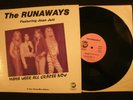 The RUNAWAYS Feat: Joan Jett - Mama Weer All Crazee Now - 1981 Vinyl 12'' Lp.