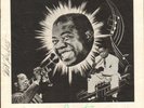 ORIGINAL AUTOGRAMM LOUIS ARMSTRONG+LUCILLE ARMSTRONG 1959  - SIGNED