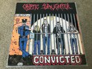 Cryptic Slaughter Convicted original U.S. Lp Death Records 1986 EX/EX