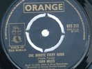 NORTHERN SOUL John Miles ONE MINUTE EVERY HOUR Orange-OAS 213  1973 NM (Wigan)