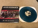 Good Riddance Vinyl For God And Country Blue LP Fat Wreck NOFX Anti Flag Face To