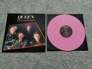 QUEEN GREATEST HITS LIMITED EDITION PINK VINYL EMI RECORDS EMTV30