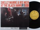 SHELLY MANNE & HIS MEN At The Black Hawk 2 CONTEMPORARY LP mono *